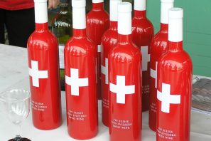 swiss wine bottles