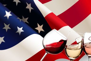 us flag wine glasses