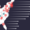 usa map east coast with arrows