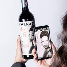 embrazen's wine label AR 